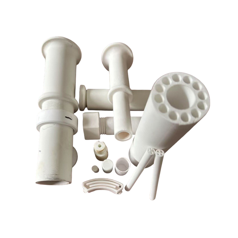 How do voltage-resistant alumina ceramics ensure safety and stability in electric heating appliances?